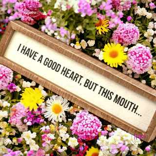 This Mouth Box Sign