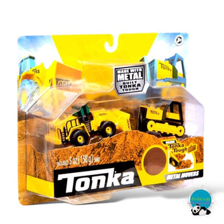 Metal Movers Combo Pack | Tonka 🚧 - Bulldozer & Front Loader