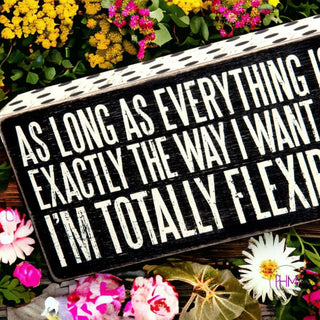 Totally Flexible Box Sign 🌸
