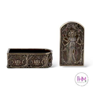 Triple Goddess Hecate Sacred Trinket Box - Gifts