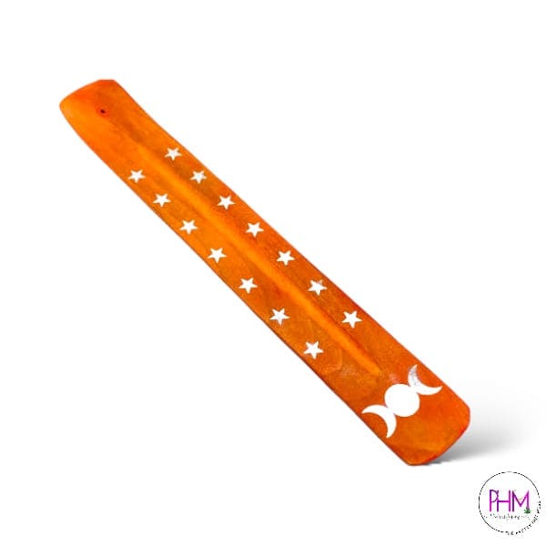 Triple Moon and Stars Incense Holder - Burner