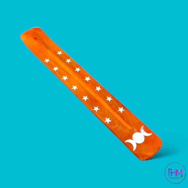 Triple Moon and Stars Incense Holder - Burner