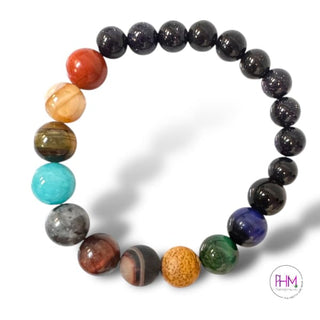 Trust the Process Chakra Crystal Healing Bracelet