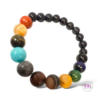 Trust the Process Chakra Crystal Healing Bracelet