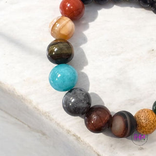 Trust the Process Chakra Crystal Healing Bracelet