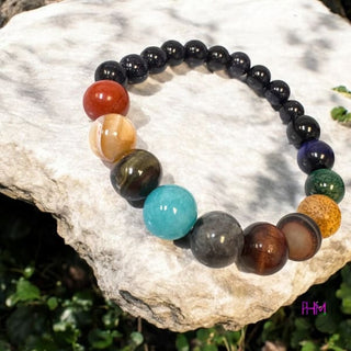 Trust the Process Chakra Crystal Healing Bracelet
