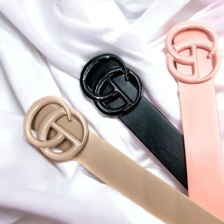 Uptown Vegan Leather Belt - Done