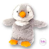 Warmies Plush 13’ Animals - Penguin Gray