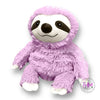 Warmies Plush 13’ Animals - Sloth Purple
