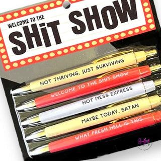 Welcome to the Shit Show Pens Set ✌🏼