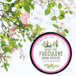 What the Fucculent Hand Rescue - & Body Lotion