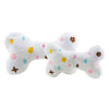 White Chewy Vuiton Bones Squeaker Dog Toy - Large - Toys