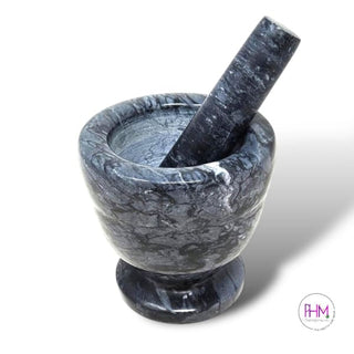 White Witch Marble Mortar & Pestle 🌿✨