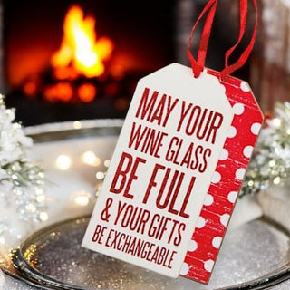 Wine Bottle Gift Tag 🎅🏼❤️ - Holiday