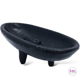 Witches Cast Iron Canoe Incense Burner + Smudge Pot 💕