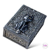 Witches Familiar Black Cat Enchanted Tarot Box