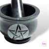 Witches Pentacle Mortar and Pestle