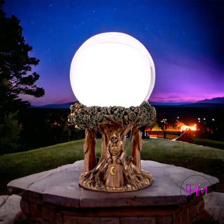 Witches Wisdom Mother Maiden Crone Gazing Ball 🔮