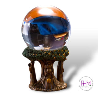Witches Wisdom Mother Maiden Crone Gazing Ball 🔮