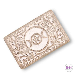 Witchy Soul 🌙 Triple Moon Wooded Box
