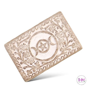 Witchy Soul 🌙 Triple Moon Wooded Box