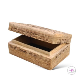 Witchy Soul 🌙 Triple Moon Wooded Box