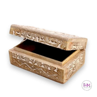 Witchy Soul 🌙 Triple Moon Wooded Box