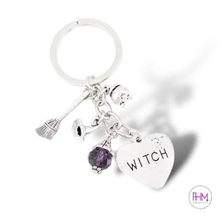 Witchy Vibes Keychain🌙🔮✨ - Done