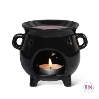 Witchy Woman Cauldron Oil Burner 🌙🔮 - oil burner