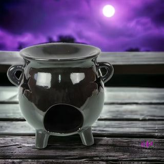 Witchy Woman Cauldron Oil Burner 🌙🔮 - oil burner
