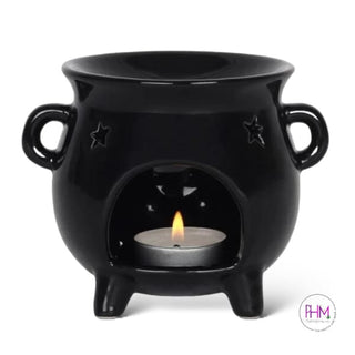 Witchy Woman Cauldron Oil Burner 🌙🔮 - oil burner