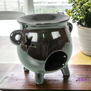 Witchy Woman Cauldron Oil Burner 🌙🔮 - oil burner
