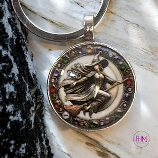 Witchy Woman Keychain