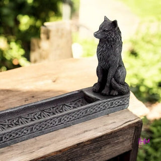 Wolf Incense Burner 🐺✨