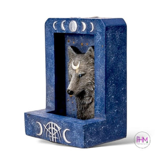 Wolf’s Den Moon Phase Backflow Burner 🐺