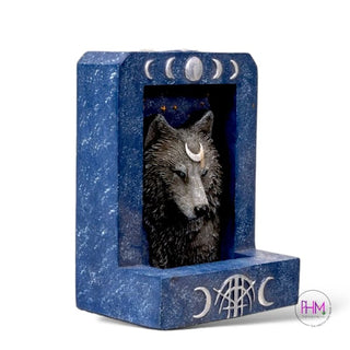 Wolf’s Den Moon Phase Backflow Burner 🐺