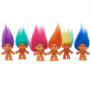 World’s Smallest Good Luck Trolls - Teal - Toys & Games
