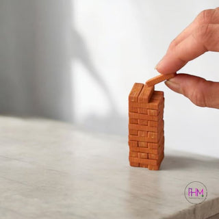 World’s Smallest Jenga 🤎