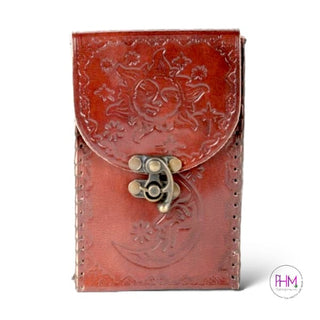 Written in the Stars Leather Tarot Card Pouch ✨ - Box