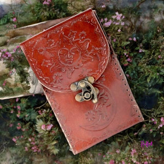 Written in the Stars Leather Tarot Card Pouch ✨ - Box