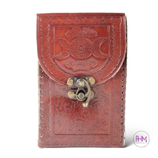 Written in the Stars Leather Tarot Card Pouch ✨ - Box