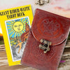 Written in the Stars Leather Tarot Card Pouch ✨ - Box