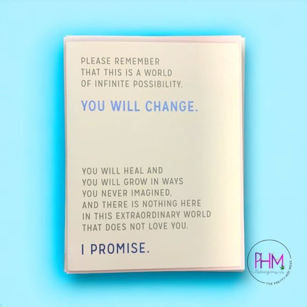 You Will Change Greeting Card - greeting cards