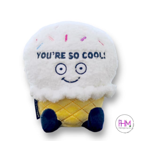 You're So Cool Plush Ice Cream Cone | Punchkins
