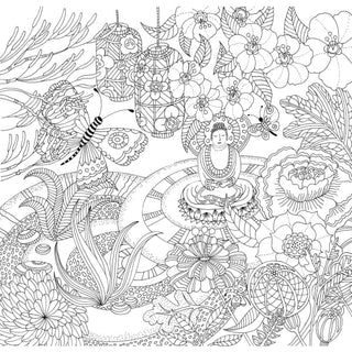 Zen Garden Coloring Book - Accessory
