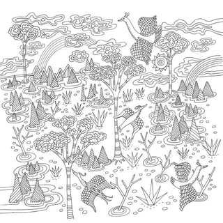 Zen Garden Coloring Book - Accessory