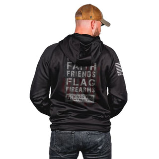 5 Things Tailgater Hoodie by Nine Line - Medium / Black