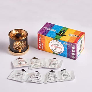 Seven Chakra Incense Brick Gift Set