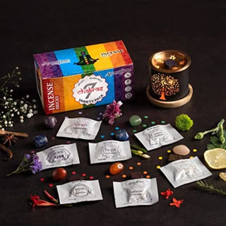 Seven Chakra Incense Brick Gift Set