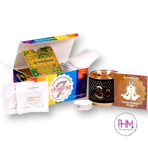 Seven Chakra Incense Brick Gift Set